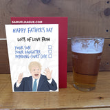 Boris Johnson - Father's Day Card