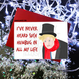 Boris Humbug - Christmas Card