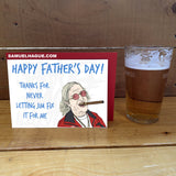 Jim'll Fix It - Father's Day Card