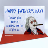 Jim'll Fix It - Father's Day Card