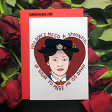 Mary Poppins - Valentine's Day Card