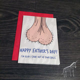 Balls - Father's Day Card