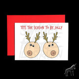 Tits the Season - Christmas Card